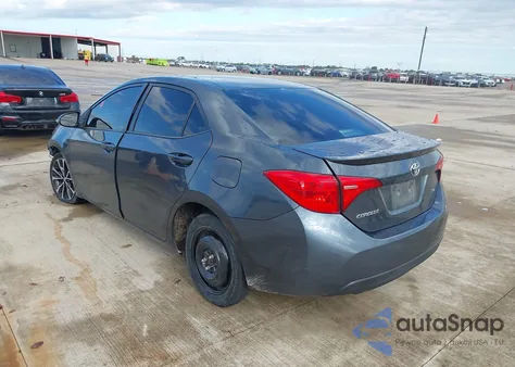 2017 Toyota Corolla Se from USA, damaged, VIN 5YFBURHEXHP665362